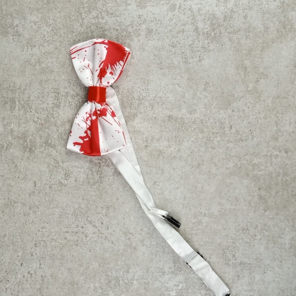 👻 Halloween Bloody Bow Tie